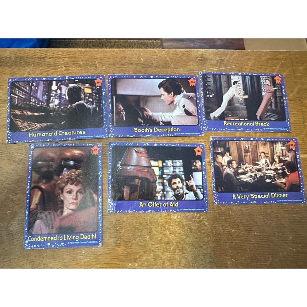 1 Alien (1979) Trading Cards Lot – Vintage Sci-Fi Horror Movie Cards
